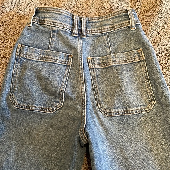 Mango High Waist Culotte Jeans - Picture 11 of 13